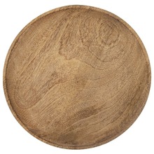 Taca drewniana do serwowania okrągła 30 cm