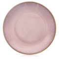 Talerz deserowy ceramiczny różowy GLAZE 20,5 cm