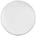 Talerz deserowy porcelanowy biały DECORA 20 cm